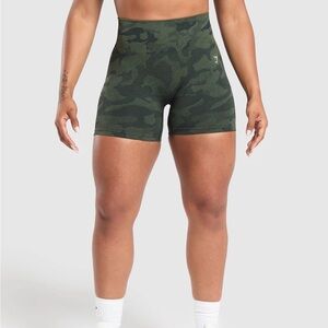 Gymshark Adapt Camo Green Shorts